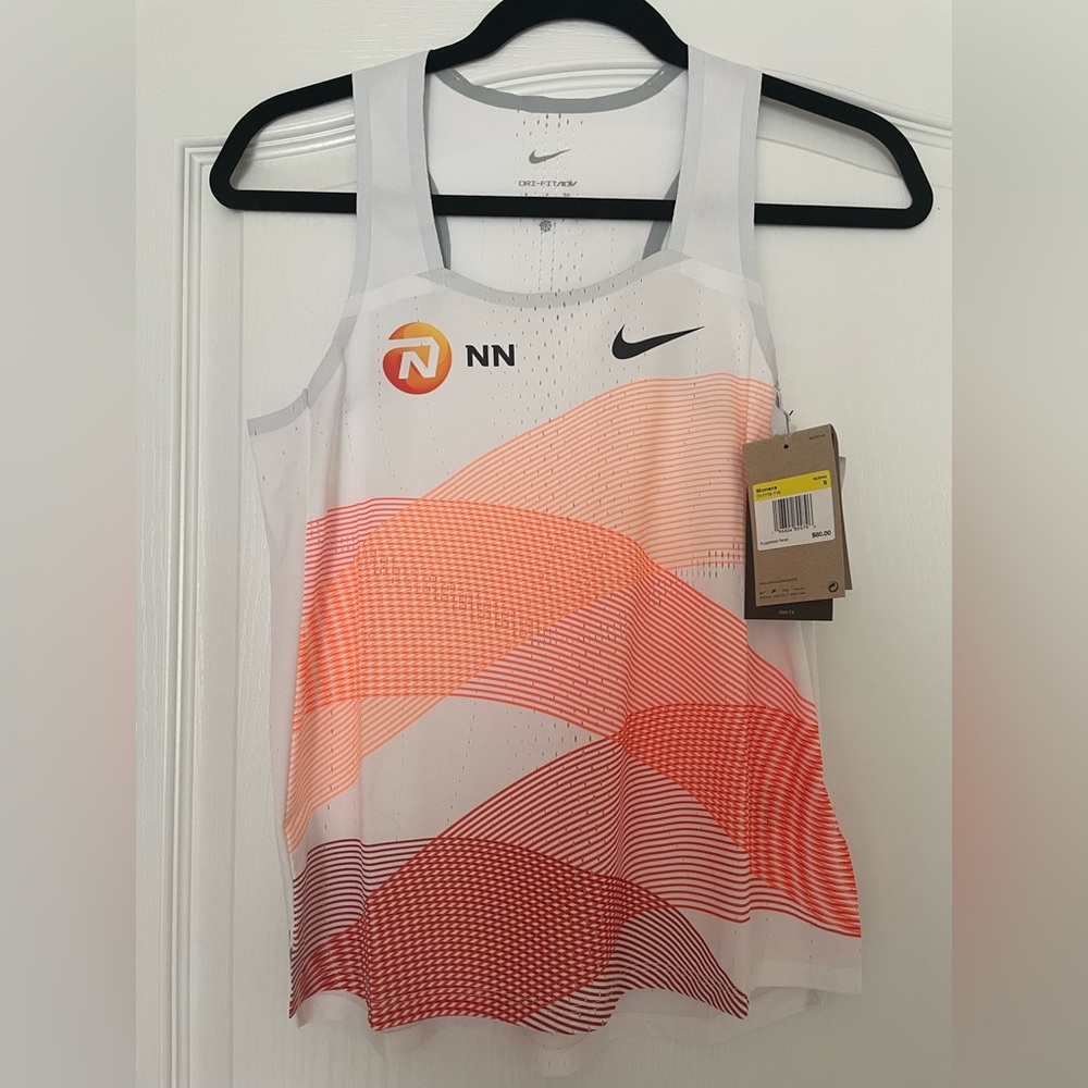 Nike Pro Elite Women NN Kipchoge Running Singlet Tank Size S